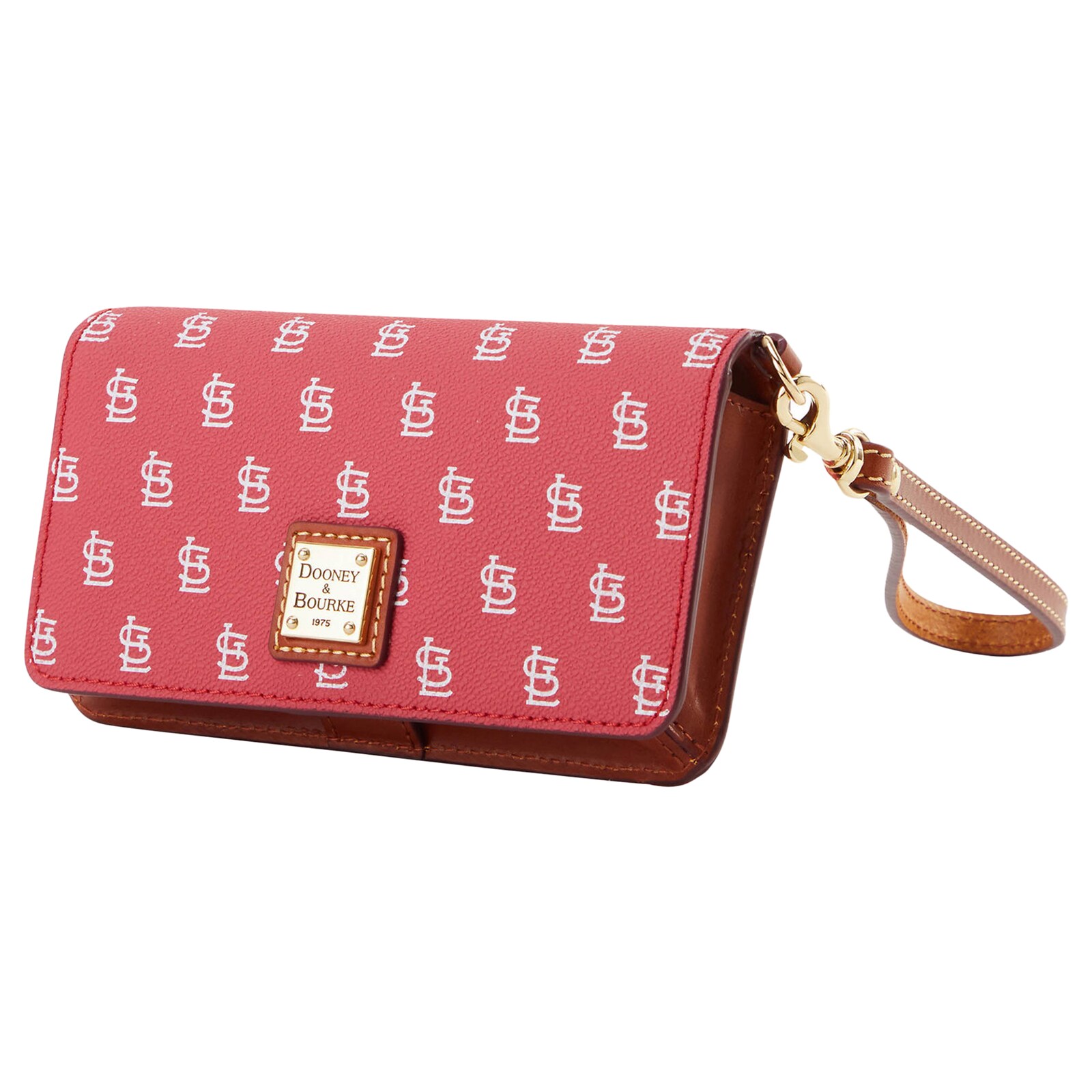 여성용 St. Louis Cardinals Dooney & Bourke Fey 휴대폰 손목지갑 상세 이미지 3