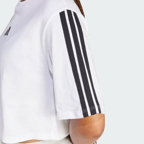 Essentials 3-Stripes Cotton Loose Tee 상세 이미지 6