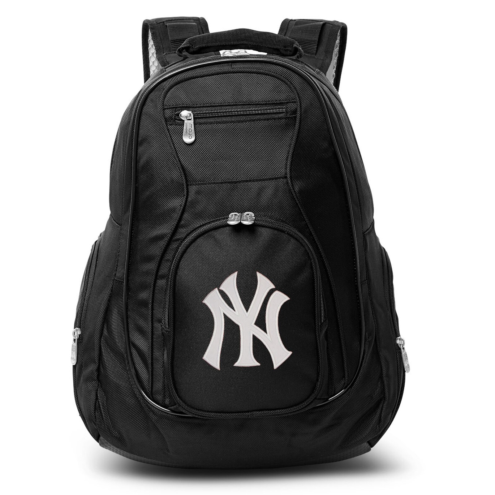 New York Yankees MOJO 블랙 19인치 노트북 여행 백팩 상세 이미지 2
