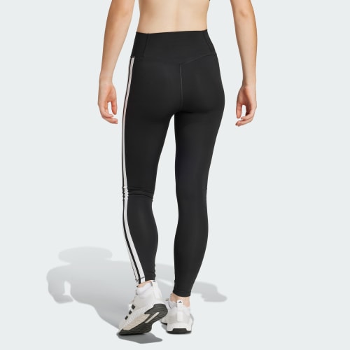 Optime Essentials 3-Stripes 7/8 Leggings 상세 이미지 2