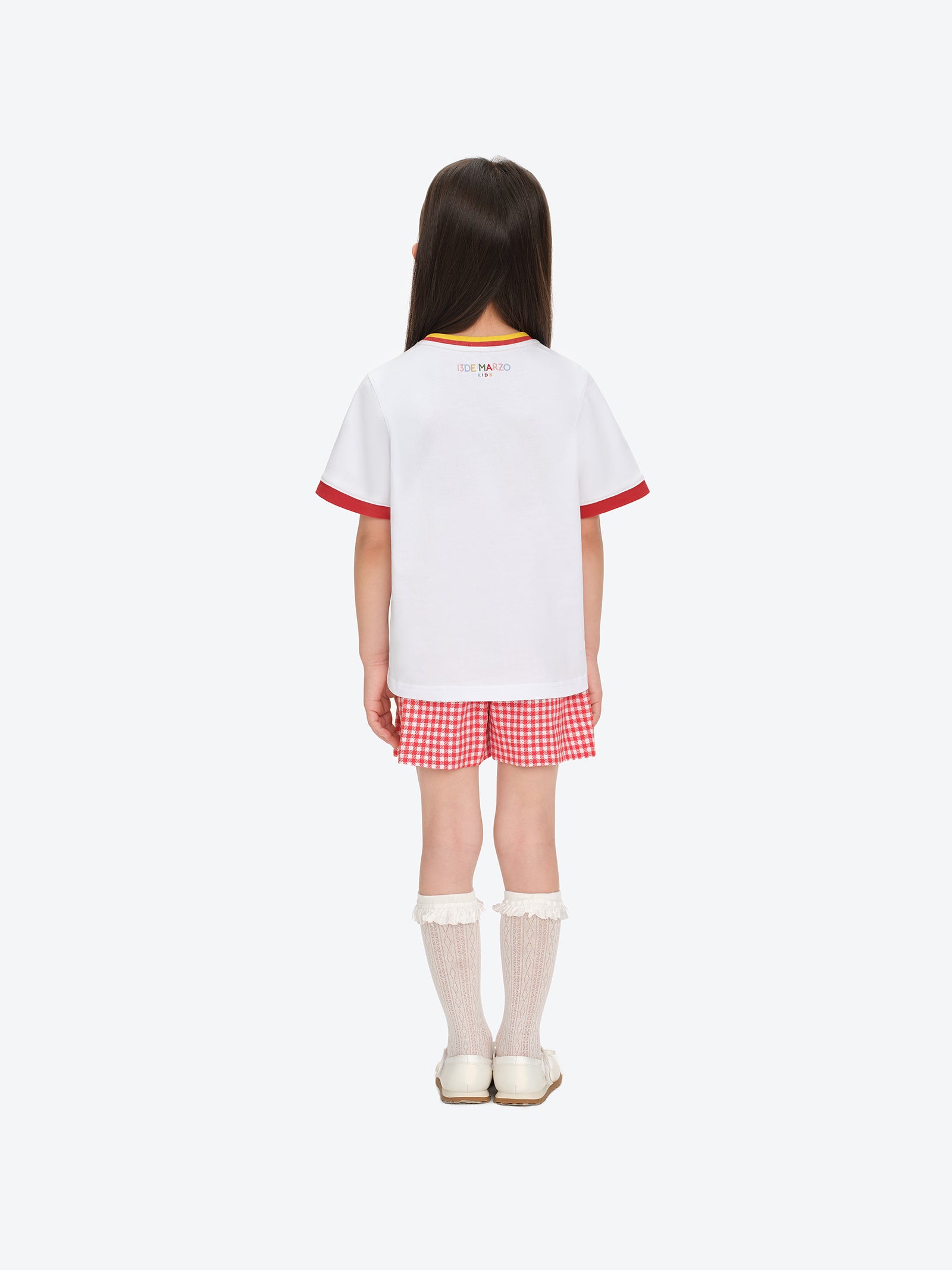 베이비베어 타운 일러스트 티셔츠 화이트 상세 이미지 4