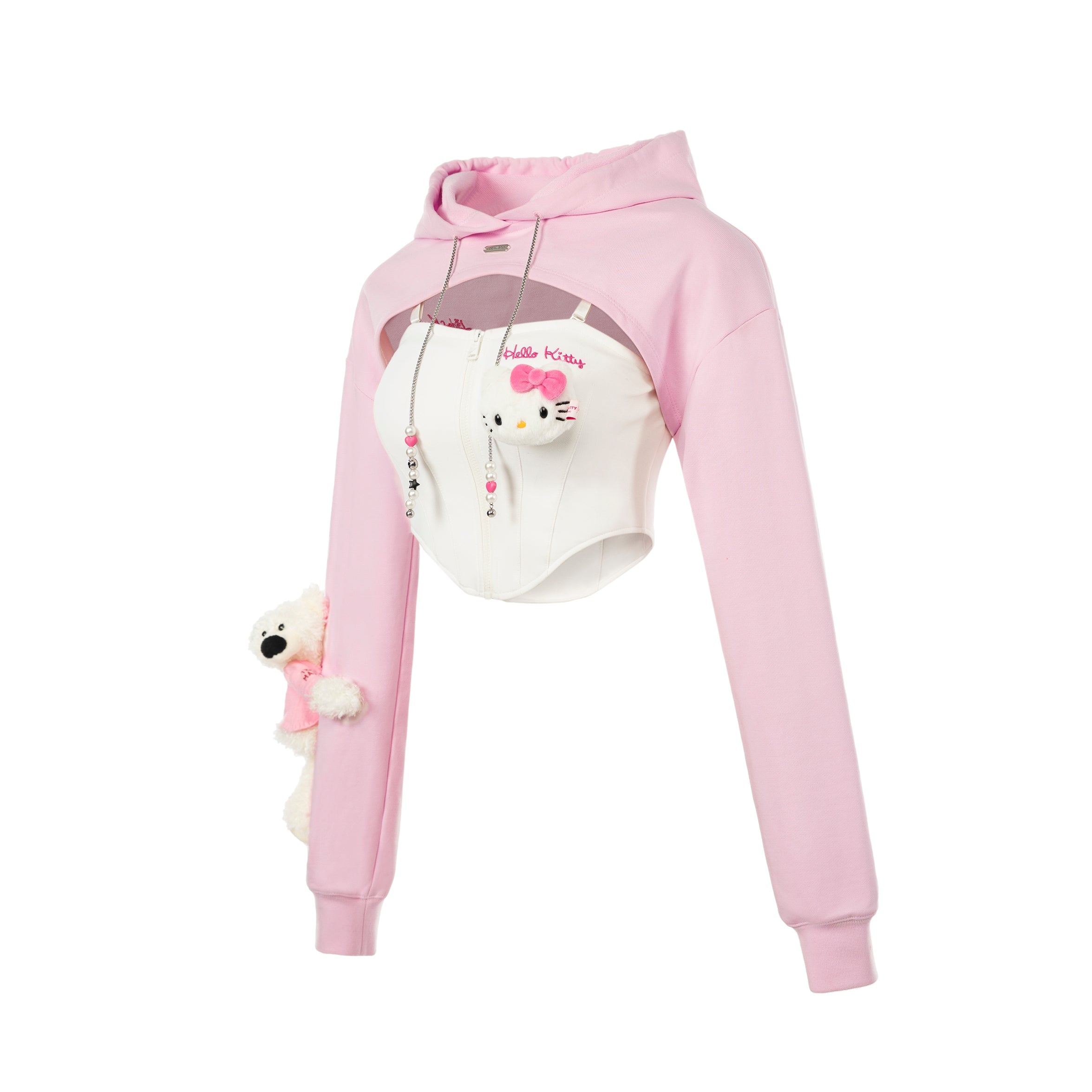 Hello Kitty 베어 스포츠 후디 상세 이미지 2
