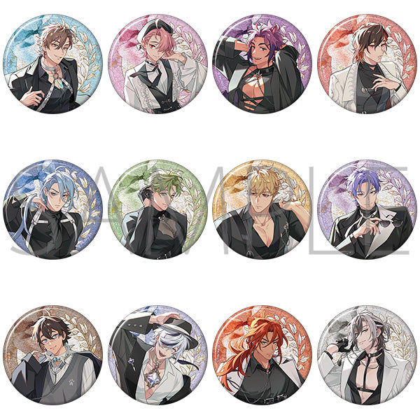 (1BOX=12)(Goods - Badge) NU: Carnival 홀로그램 캐릭터 배지 컬렉션