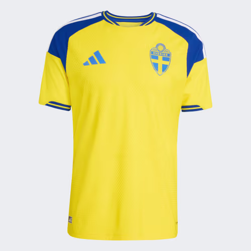 Sweden 26 Home Authentic Jersey 상세 이미지 4