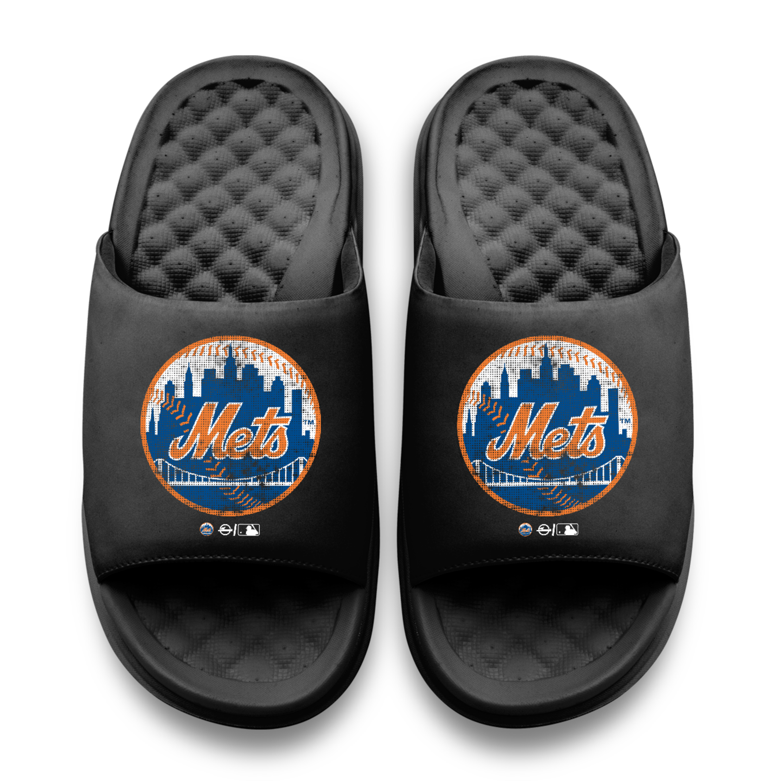 남녀공용 New York Mets ISlide 쿠퍼스타운 모티브 슬라이드 샌들 상세 이미지 3
