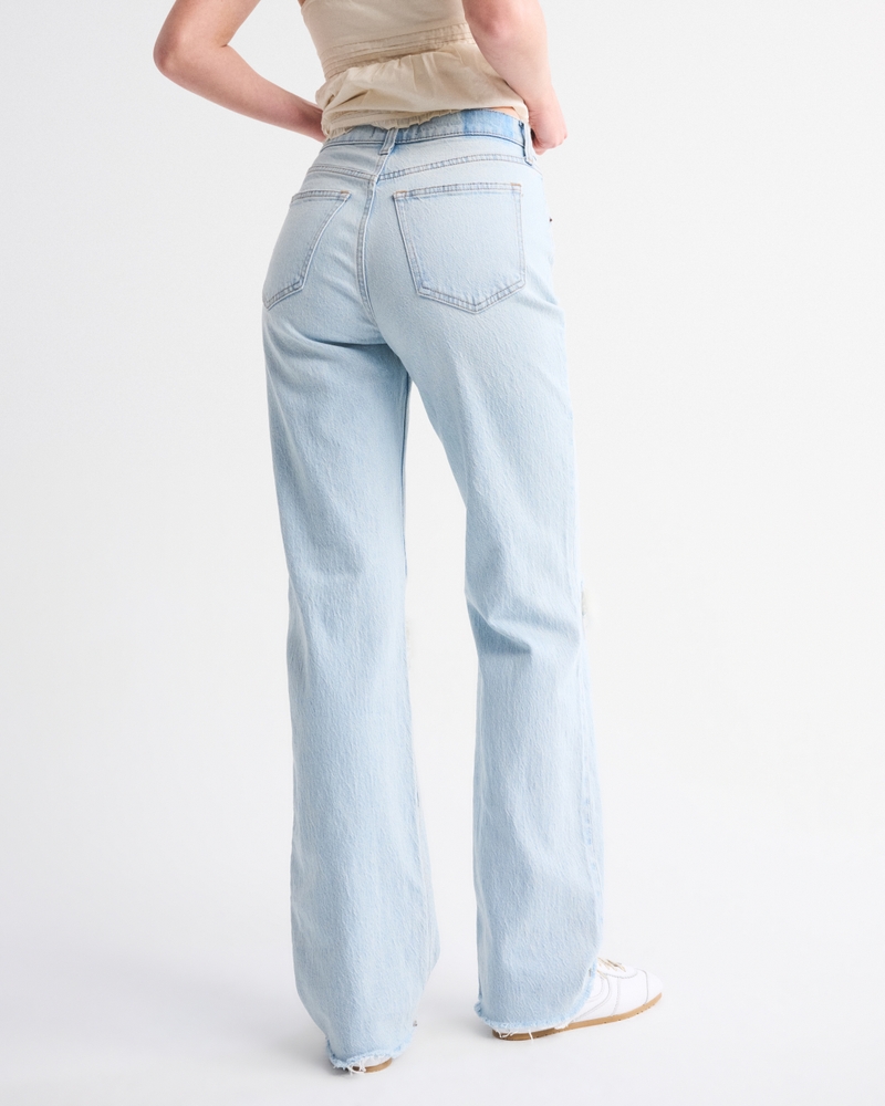 High Rise 90s Relaxed Raw Hem Jean 상세 이미지 7