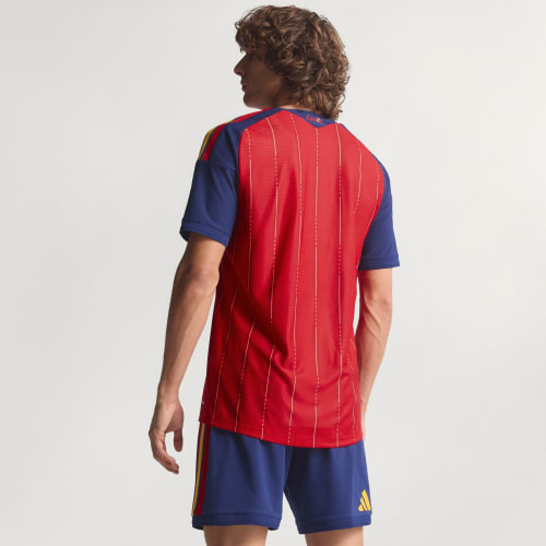 Spain 26 Home Authentic Jersey 상세 이미지 4