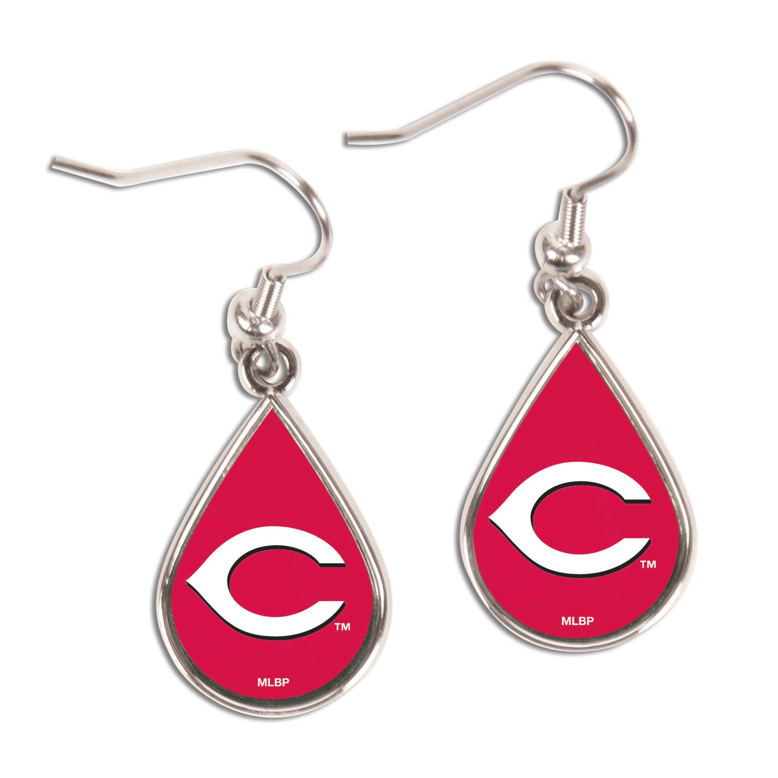 Cincinnati Reds WinCraft 물방울형 드롭 귀걸이