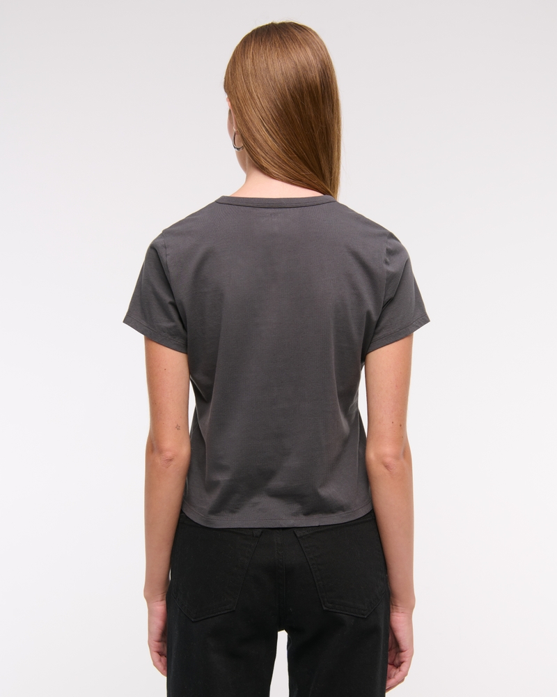 Short-Sleeve Britney Spears Graphic Skimming Tee 상세 이미지 5
