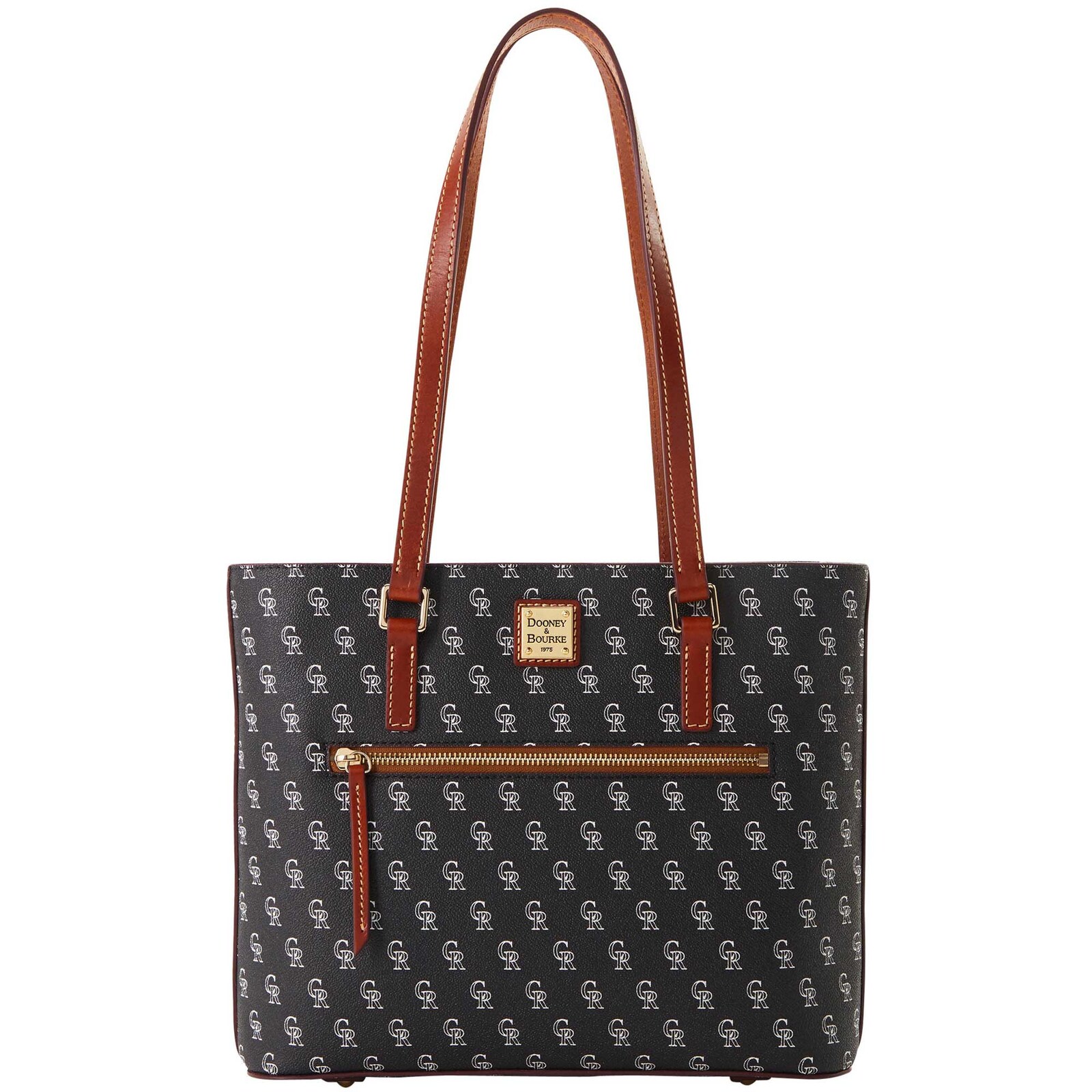 Colorado Rockies Dooney & Bourke Signature 쇼퍼 백 상세 이미지 2