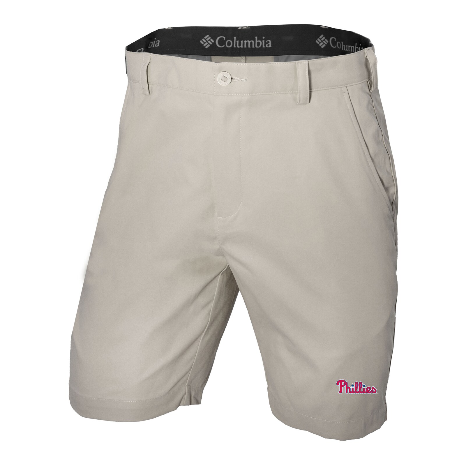 남성용 Philadelphia Phillies Columbia 탄 Omni-Wick Lie Angle 쇼츠 상세 이미지 2