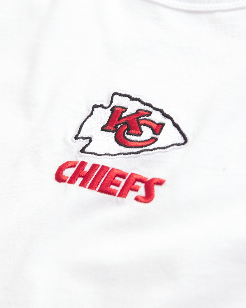Short-Sleeve Kansas City Chiefs Graphic Skimming Tee 상세 이미지 6