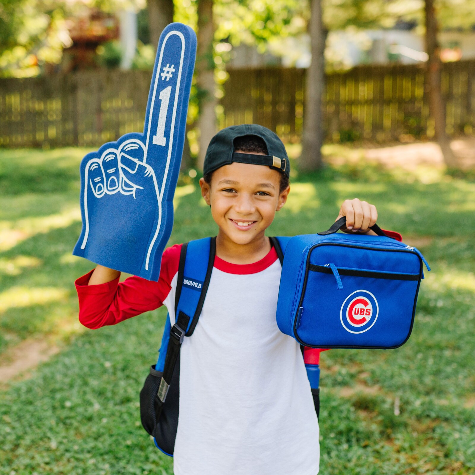 Chicago Cubs Wildkin 18온스 물병 & 런치 박스 세트 상세 이미지 9
