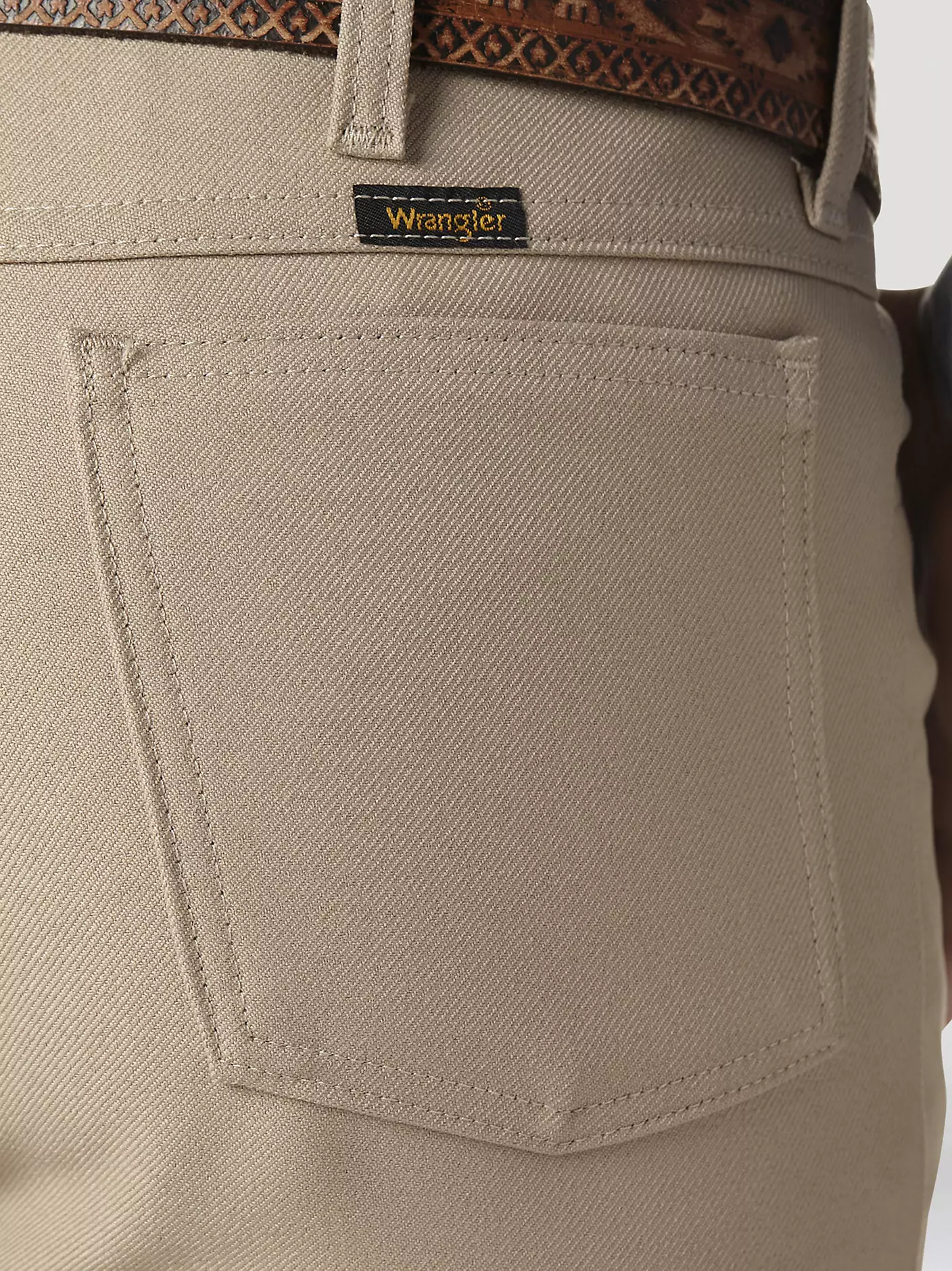 Wrancher® 카키 드레스 청바지 상세 이미지 5