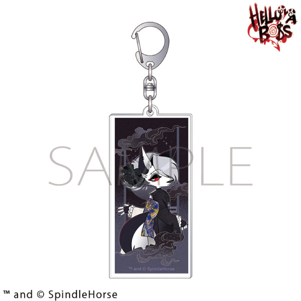 (Goods - Keychain) Helluva Boss 아크릴 열쇠고리 / Loona 기모노