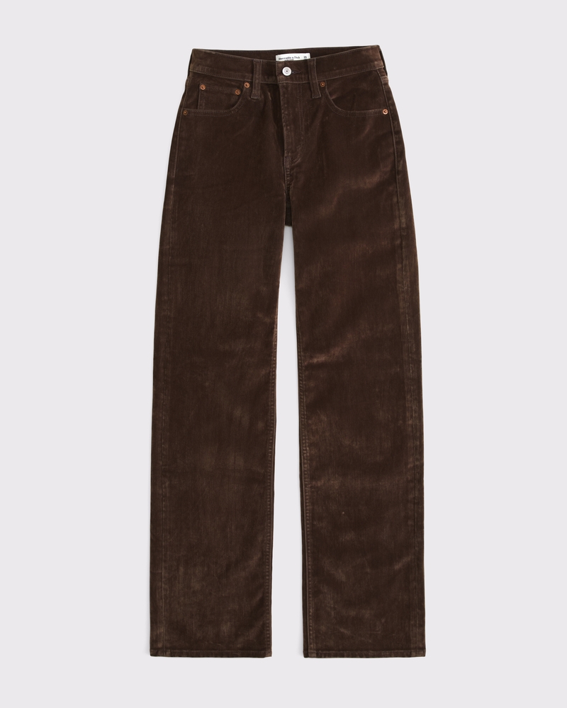High Rise 90s Relaxed Velvet Jean 상세 이미지 2