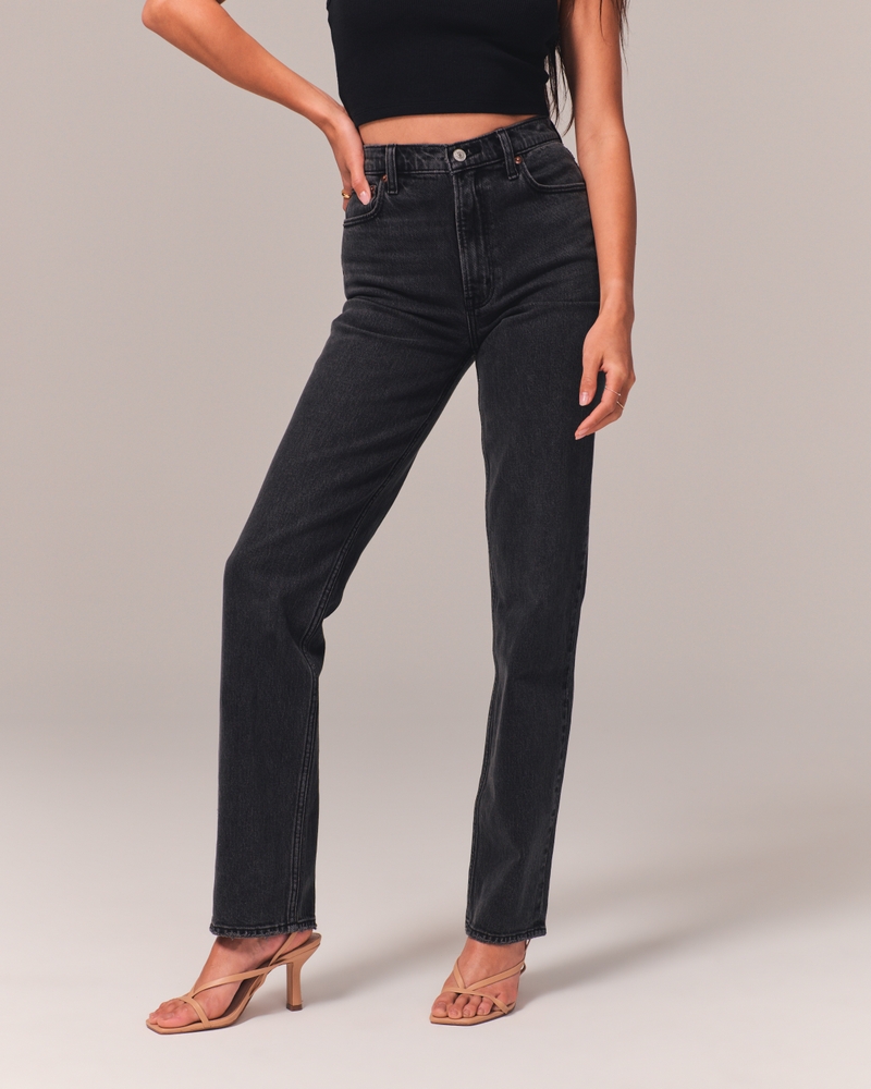 Ultra High Rise 90s Straight Jean 상세 이미지 4