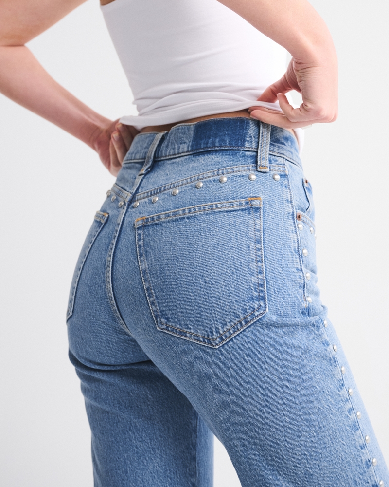 High Rise 90s Relaxed Studded Jean 상세 이미지 7