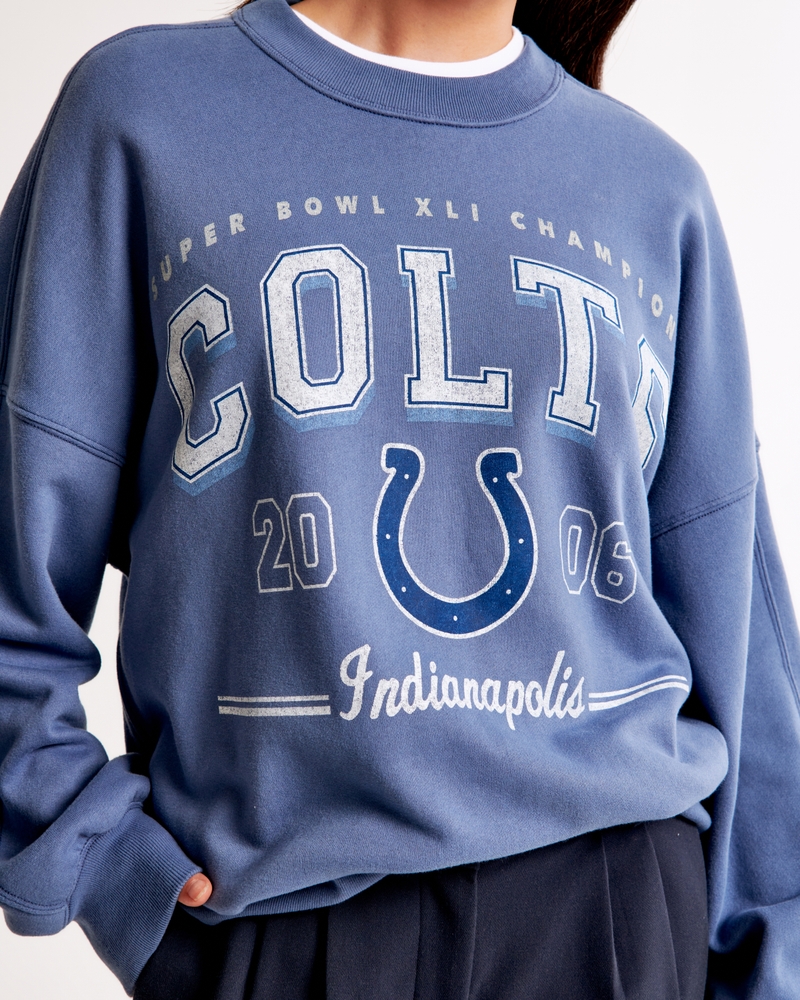 Indianapolis Colts Graphic Oversized Sunday Crew 상세 이미지 2