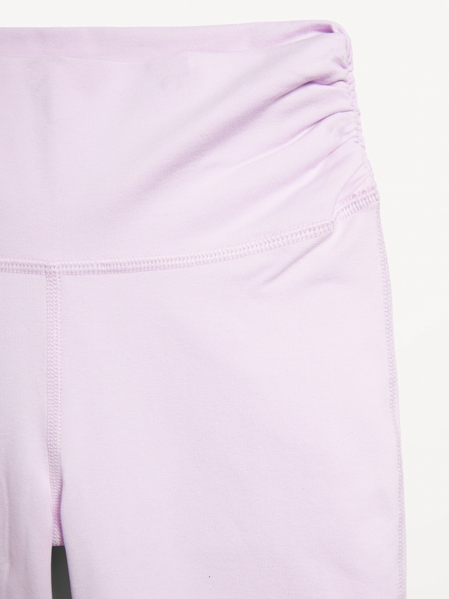 High-Waisted PowerChill Side-Ruched Flared Leggings for Girls 상세 이미지 5