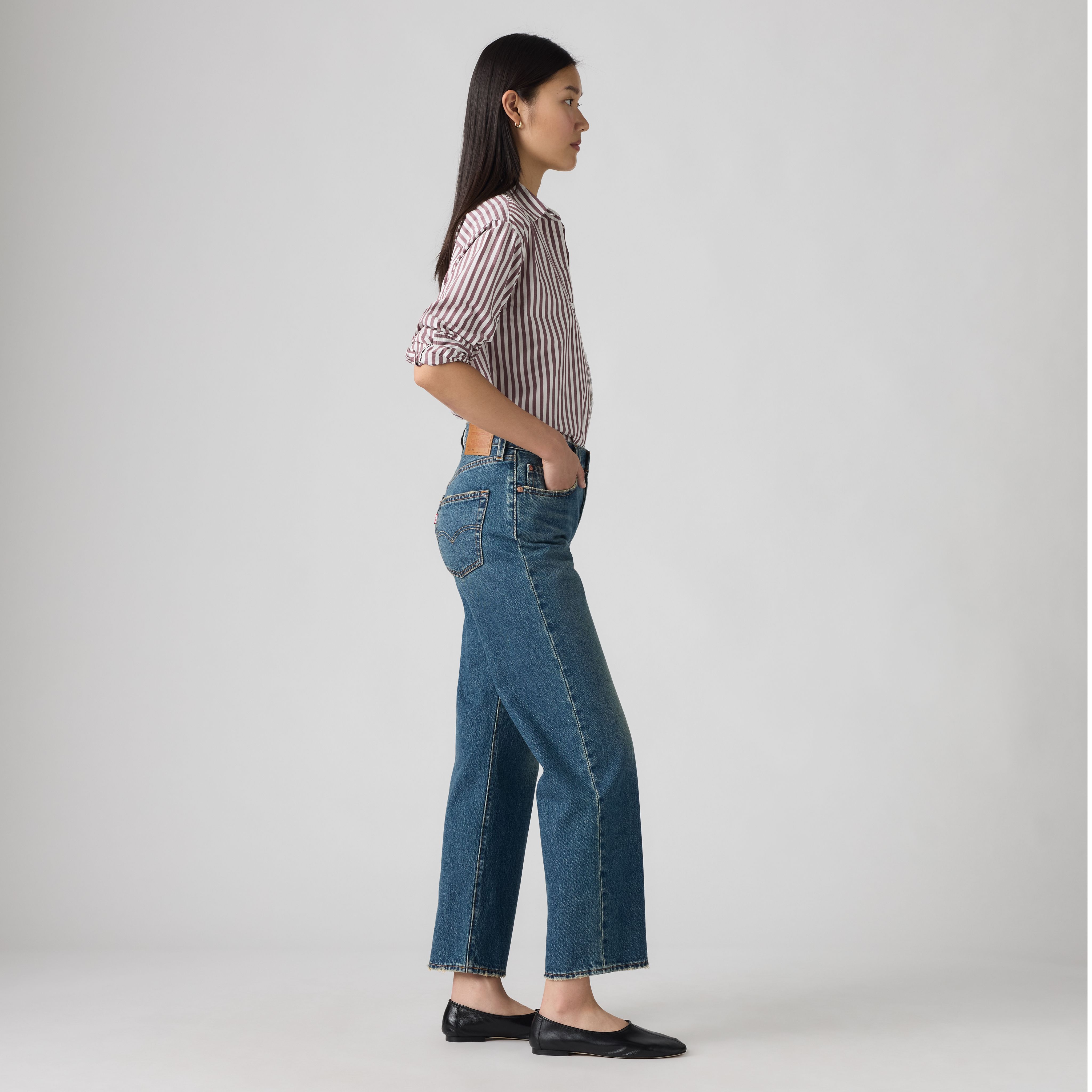501® ‘90s 앵클 여성용 청바지 상세 이미지 4
