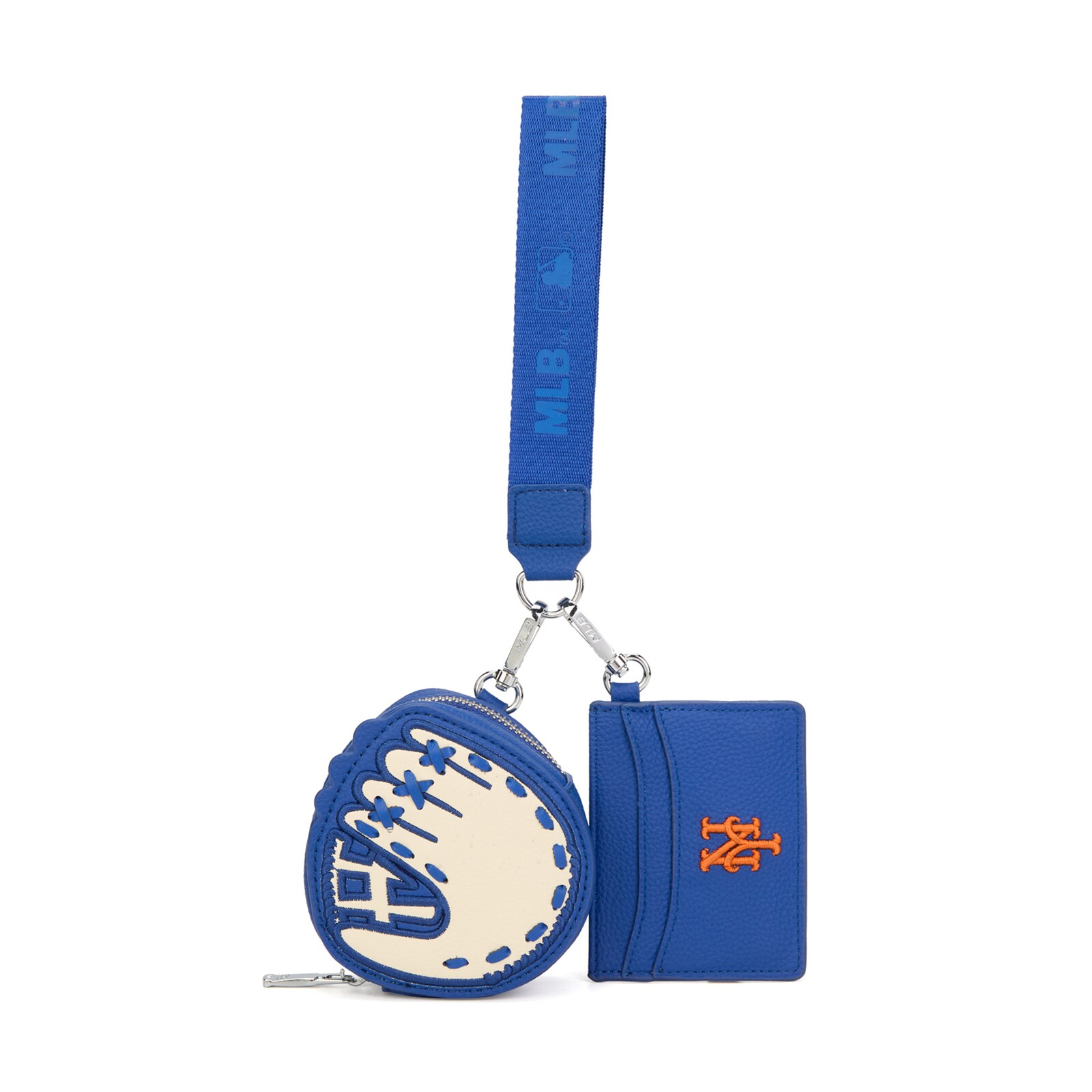 New York Mets Montana West 글러브 앤 월릿 리스트렛 상세 이미지 2