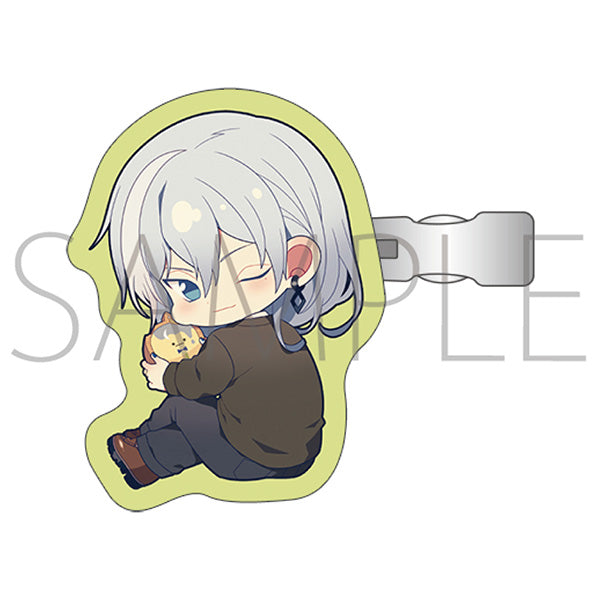 (굿즈 - 헤어 액세서리) IDOLiSH7 Kapurikko Hoobaru 앞머리용 힌지 바레트 / Yuki