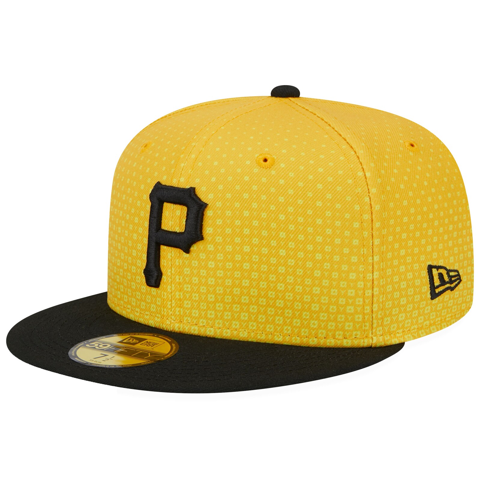 남성용 Pittsburgh Pirates New Era 골드/블랙 2023 시티 커넥트 59FIFTY 피티드 모자 상세 이미지 2