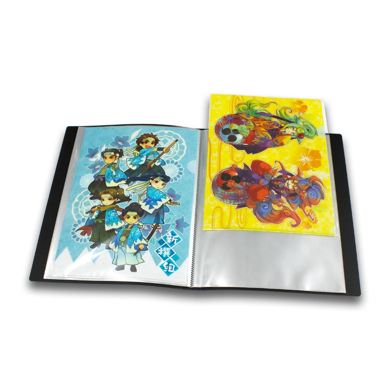(Goods - Clear File Storage) 논캐릭터 오리지널 클리어파일 보관 폴더 블랙 상세 이미지 3
