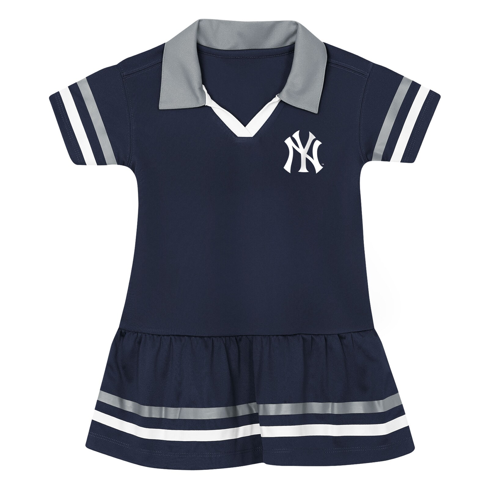 프리스쿨용 New York Yankees Outerstuff 네이비 Big League Hit 드레스 상세 이미지 3