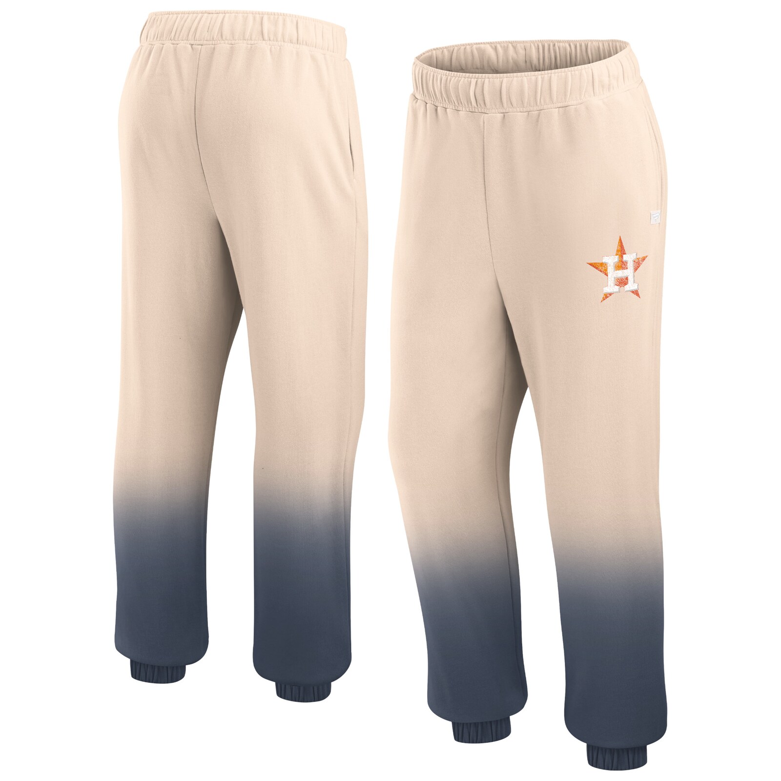 여성용 Houston Astros Fanatics 탄/네이비 Luxe 옴브레 라운지 팬츠 상세 이미지 2