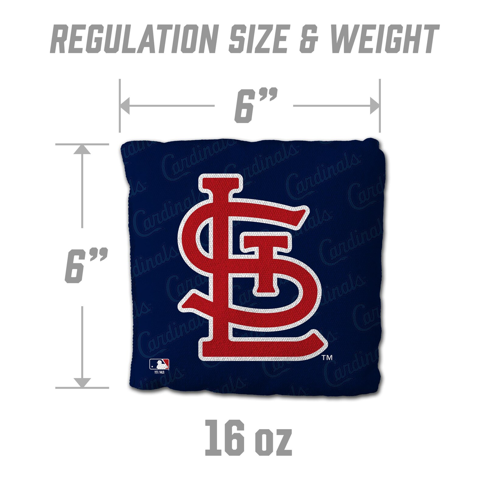 St. Louis Cardinals IDNA 4피스 콘홀 백 세트 상세 이미지 4