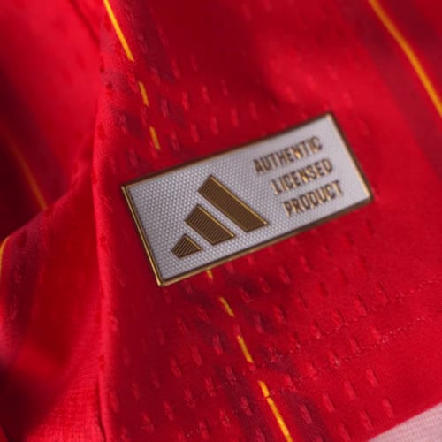 Spain 26 Home Authentic Jersey 상세 이미지 2