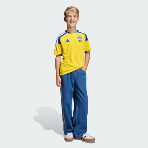 Sweden 26 Home Kids Jersey 상세 이미지 5