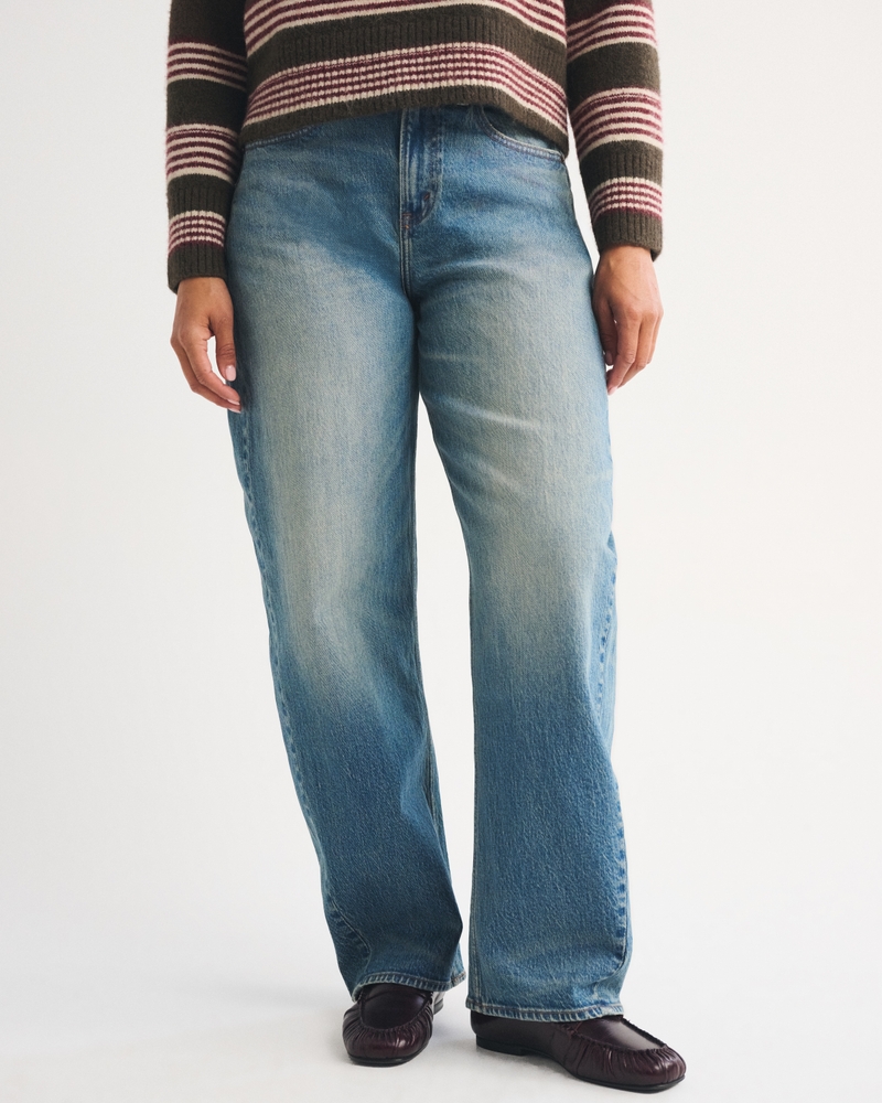 Curve Love High Rise Barrel Jean 상세 이미지 2