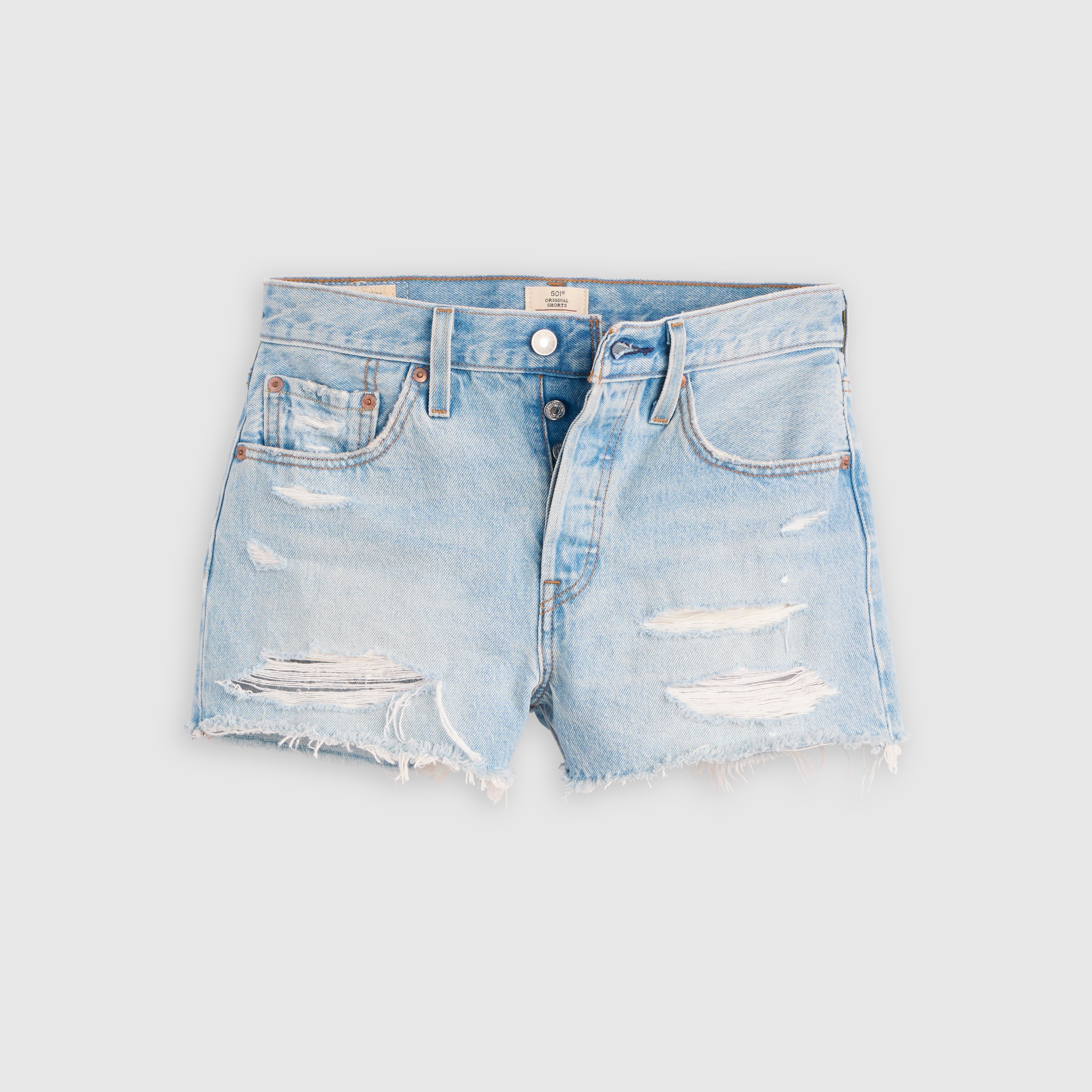 501® 오리지널 핏 하이라이즈 여성 반바지 상세 이미지 6