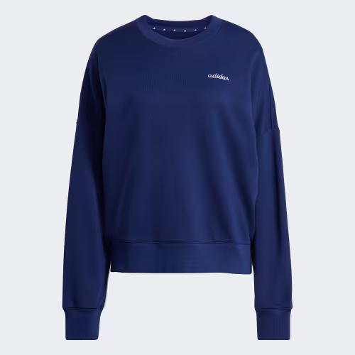 Seasonal Essentials Colorpop Sweatshirt with Embroidered Graphic 상세 이미지 5