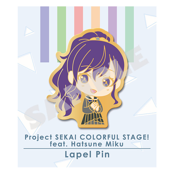 (굿즈 - 배지) Hatsune Miku: Colorful Stage! 핀 배지 Vol.2 아사히나 마후유 상세 이미지 2