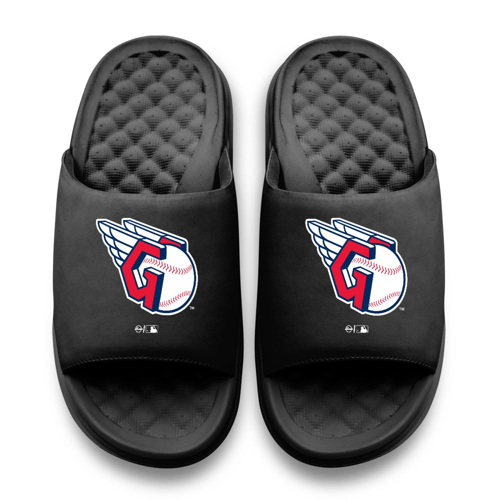 아동용 Cleveland Guardians ISlide 블랙 Primary Motive 슬라이드 샌들 상세 이미지 3