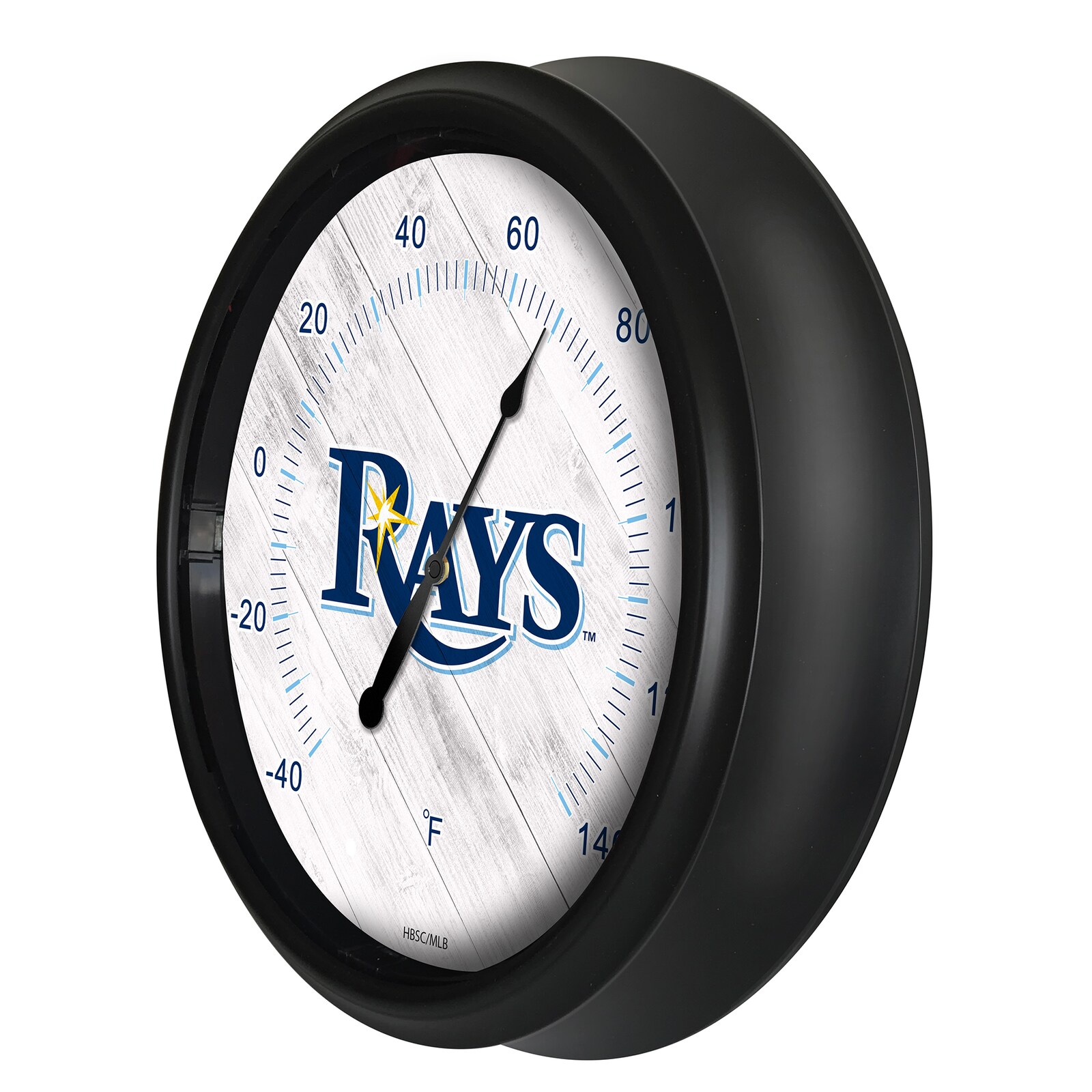 Tampa Bay Rays 블랙 실내외 겸용 LED 온도계 상세 이미지 3