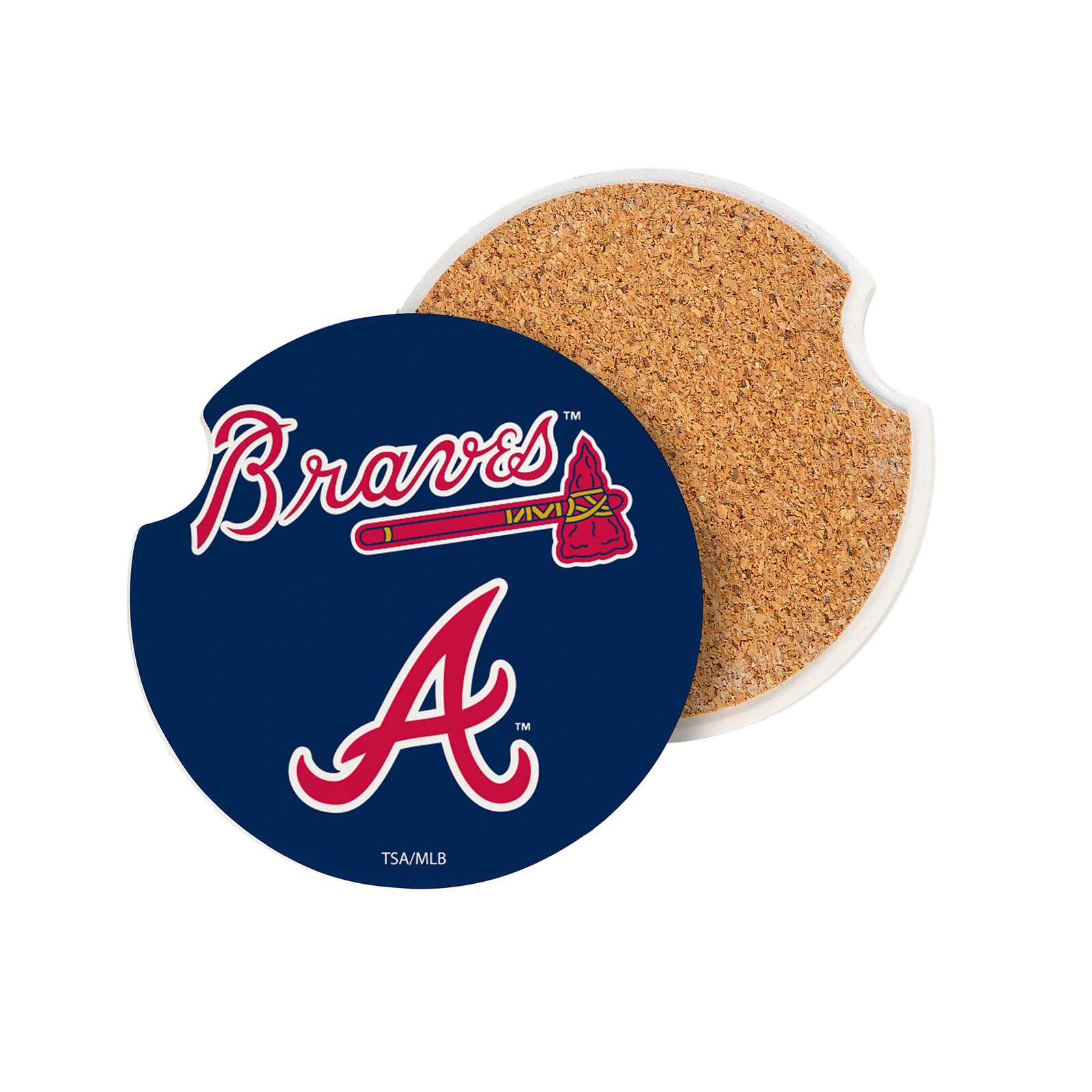 Atlanta Braves 세라믹 차량용 컵받침 4종 세트 상세 이미지 3
