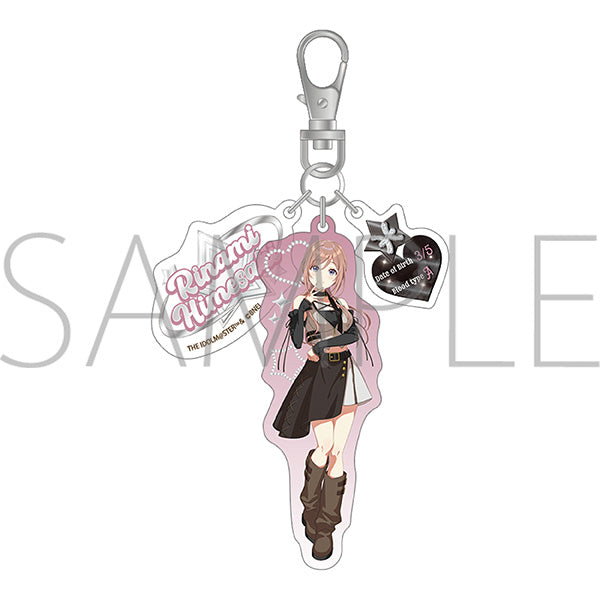 (Goods - Key Chain) 학원 iDOLM@STER 아크릴 키 참 / 히메사키 리나미 ECLIPSE LIGHT