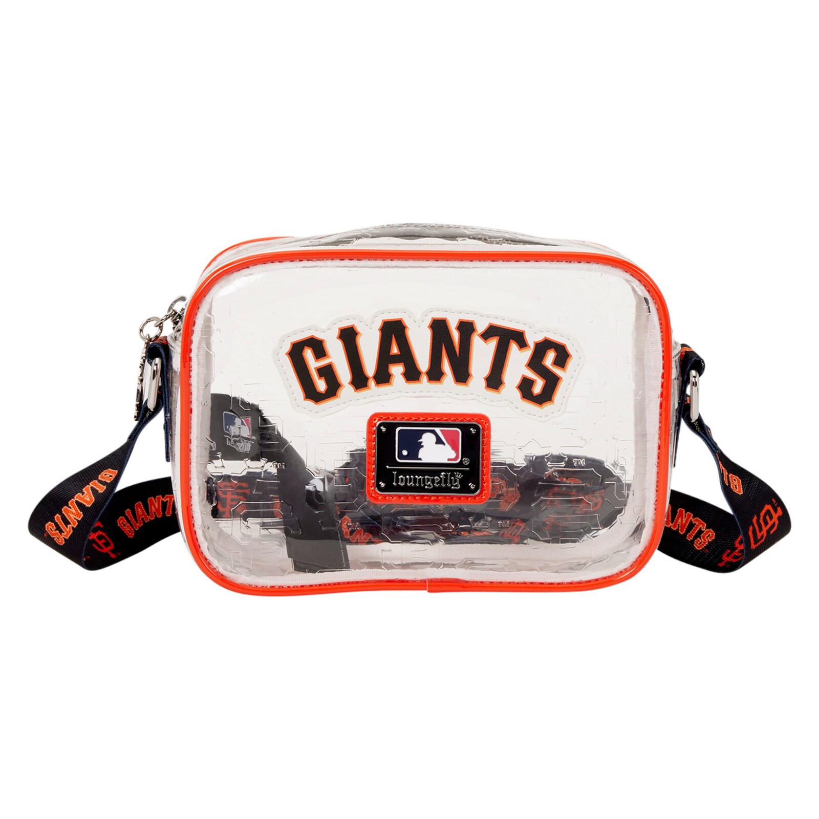 San Francisco Giants Loungefly 투명 올오버 로고 크로스백 상세 이미지 2