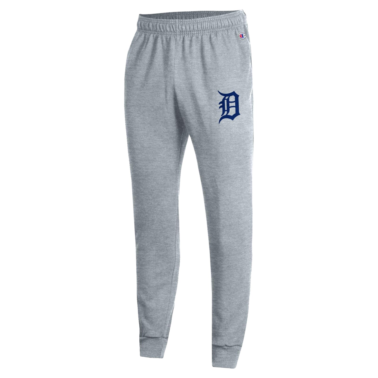 남성용 Detroit Tigers Champion 헤더 그레이 Powerblend 조거 팬츠 상세 이미지 3