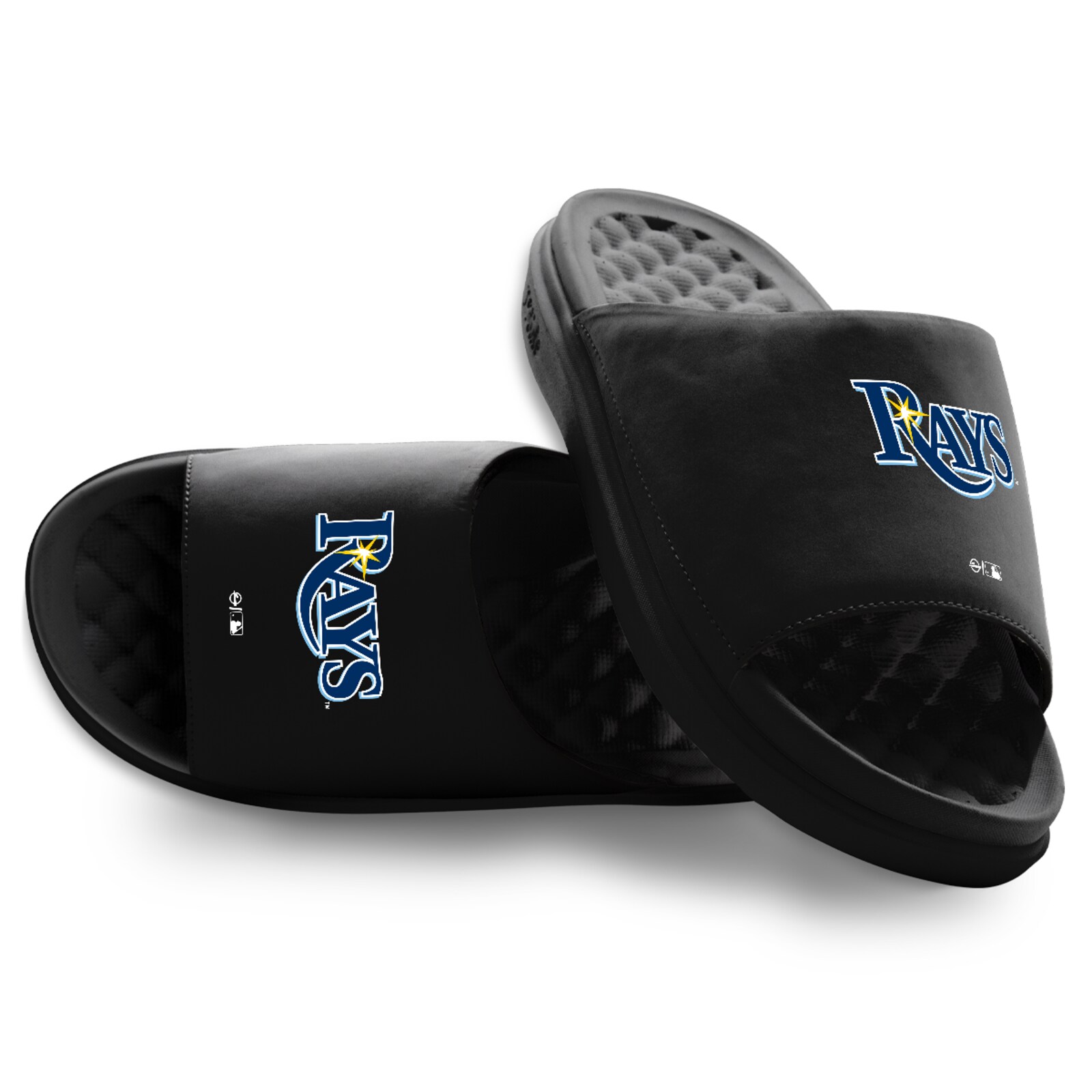 유소년용 Tampa Bay Rays ISlide 블랙 Primary Motive 슬라이드 샌들 상세 이미지 2