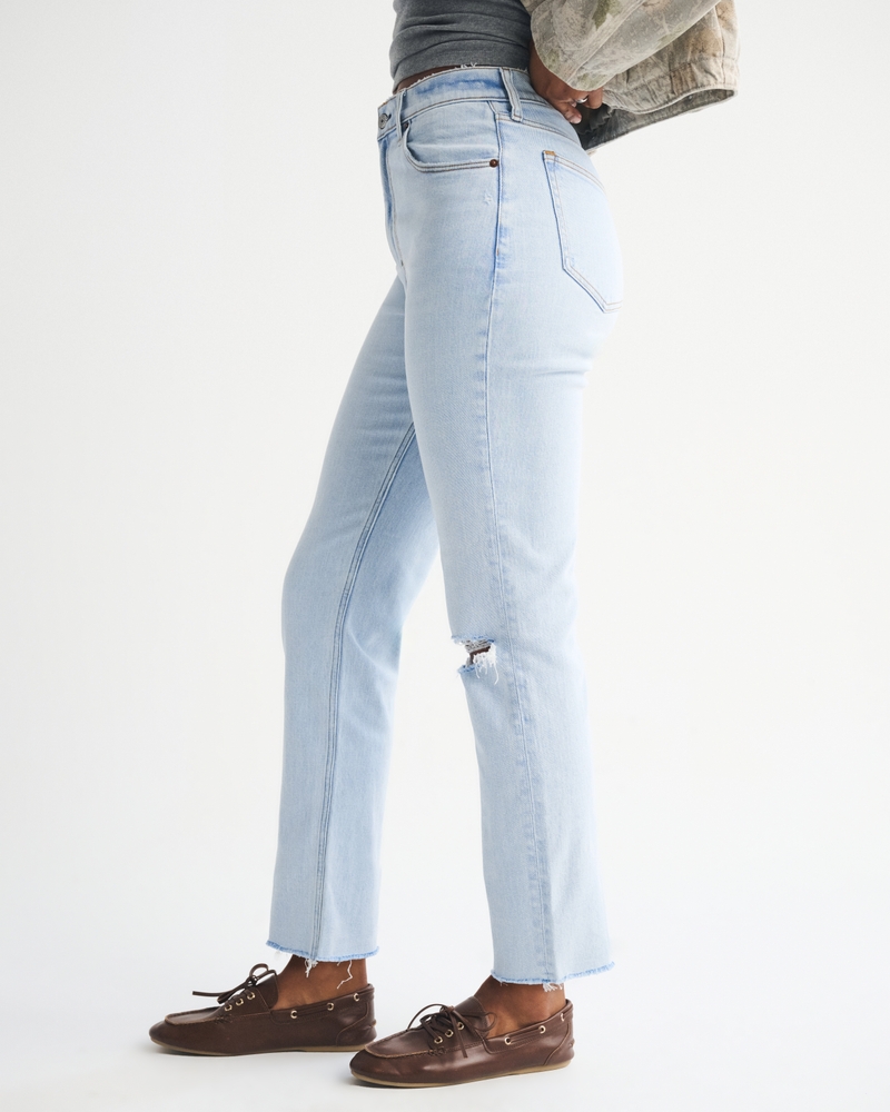 Curve Love Ultra High Rise Ankle Straight Jean 상세 이미지 3