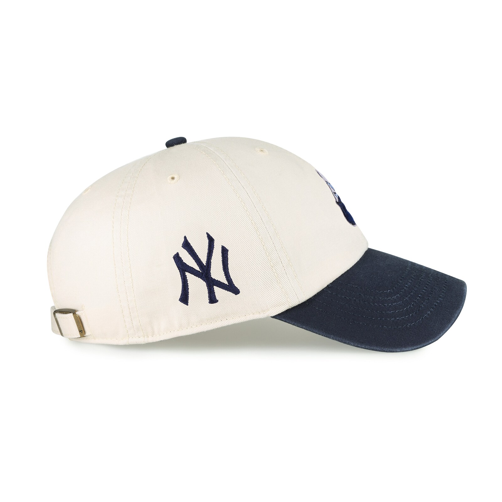 남녀공용 New York Yankees '47 내추럴 싱글 스월 아이스크림 헬멧 2.0 클린 업 조절식 모자 상세 이미지 5