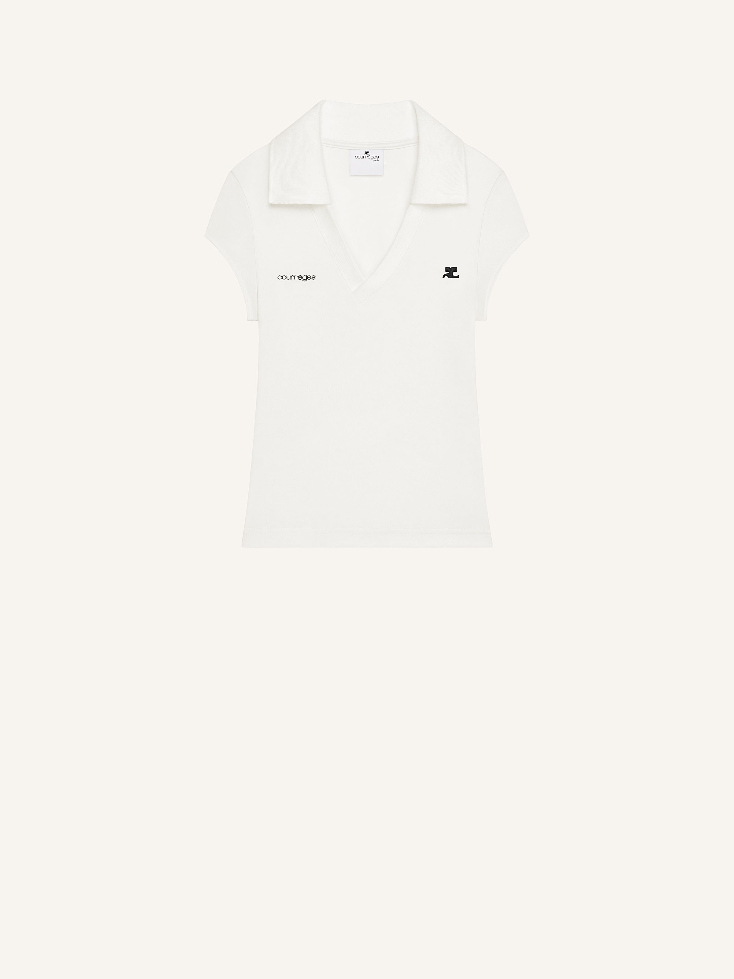 스포츠 크롭 폴로