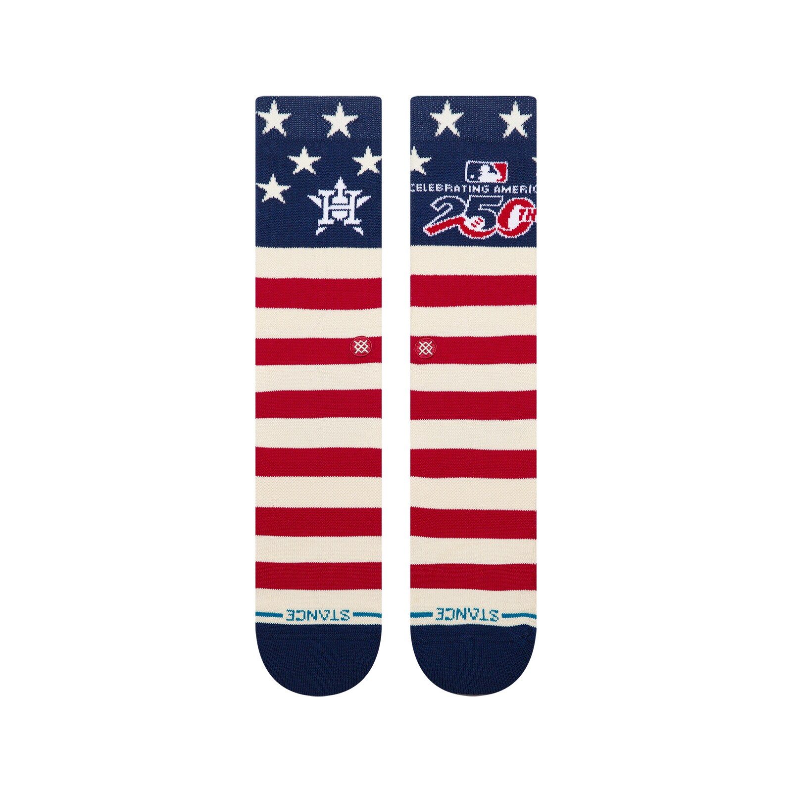 공용 휴스턴 애스트로스 Stance 아메리카 250주년 크루 삭스 상세 이미지 3