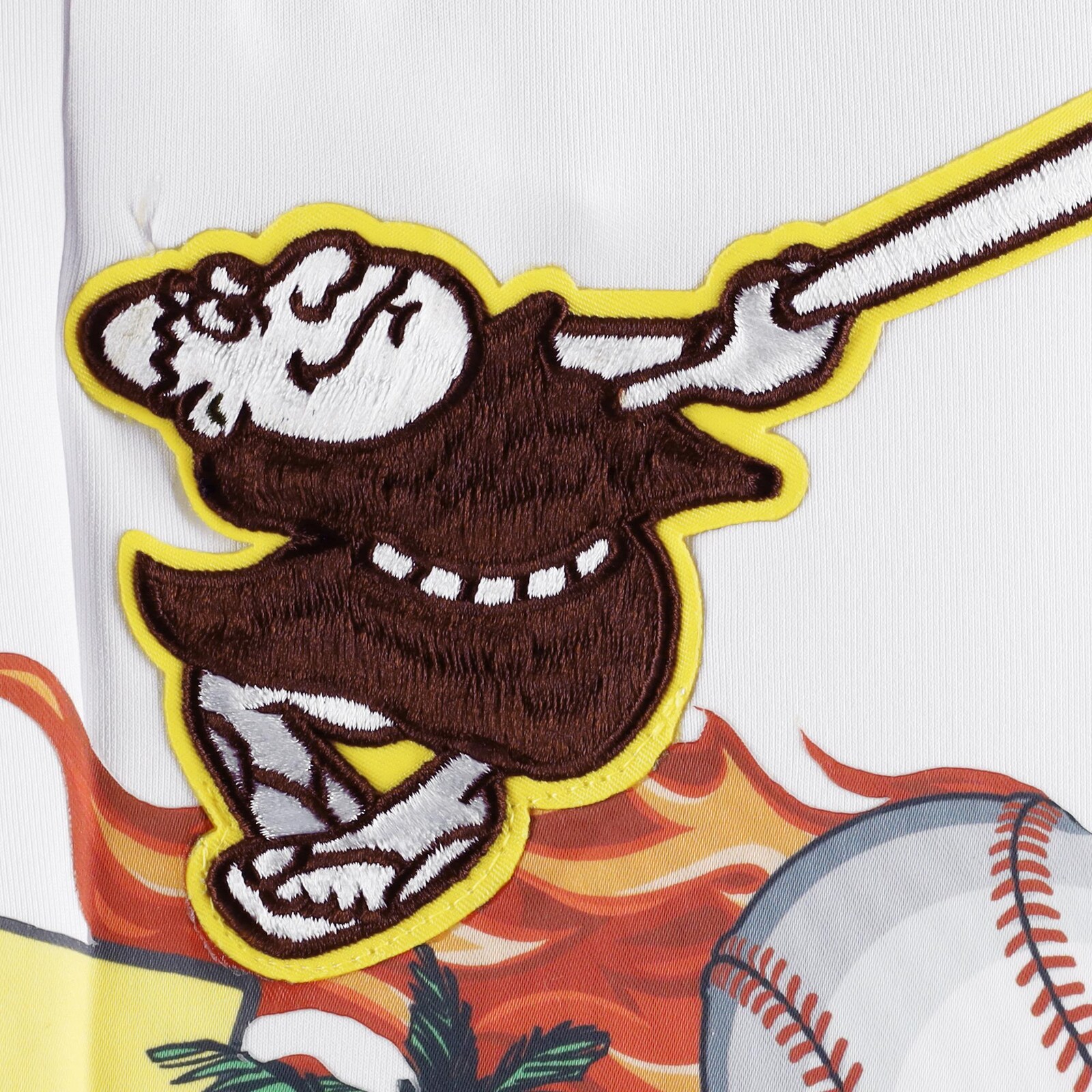 남성용 San Diego Padres Pro Standard 화이트 Hometown 트랙 팬츠 상세 이미지 4